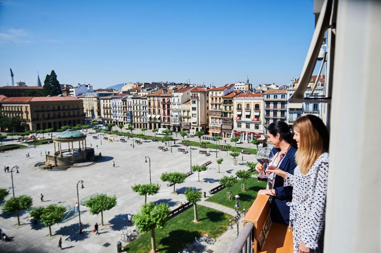 Gran Hotel La Perla Pamplona Luaran gambar