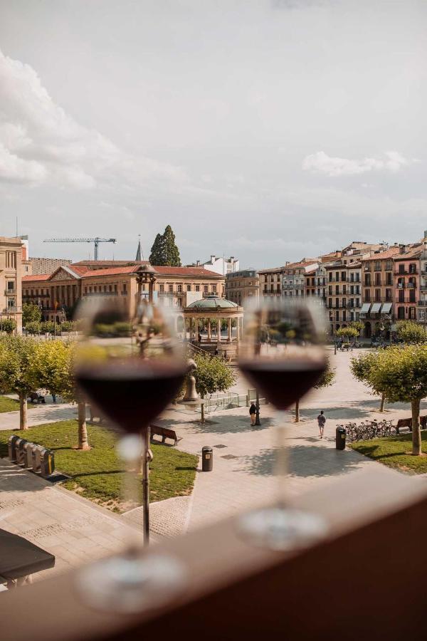 Gran Hotel La Perla Pamplona Luaran gambar