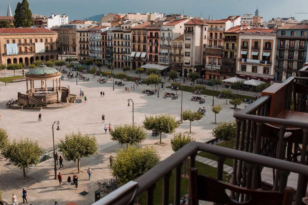 Gran Hotel La Perla Pamplona Luaran gambar